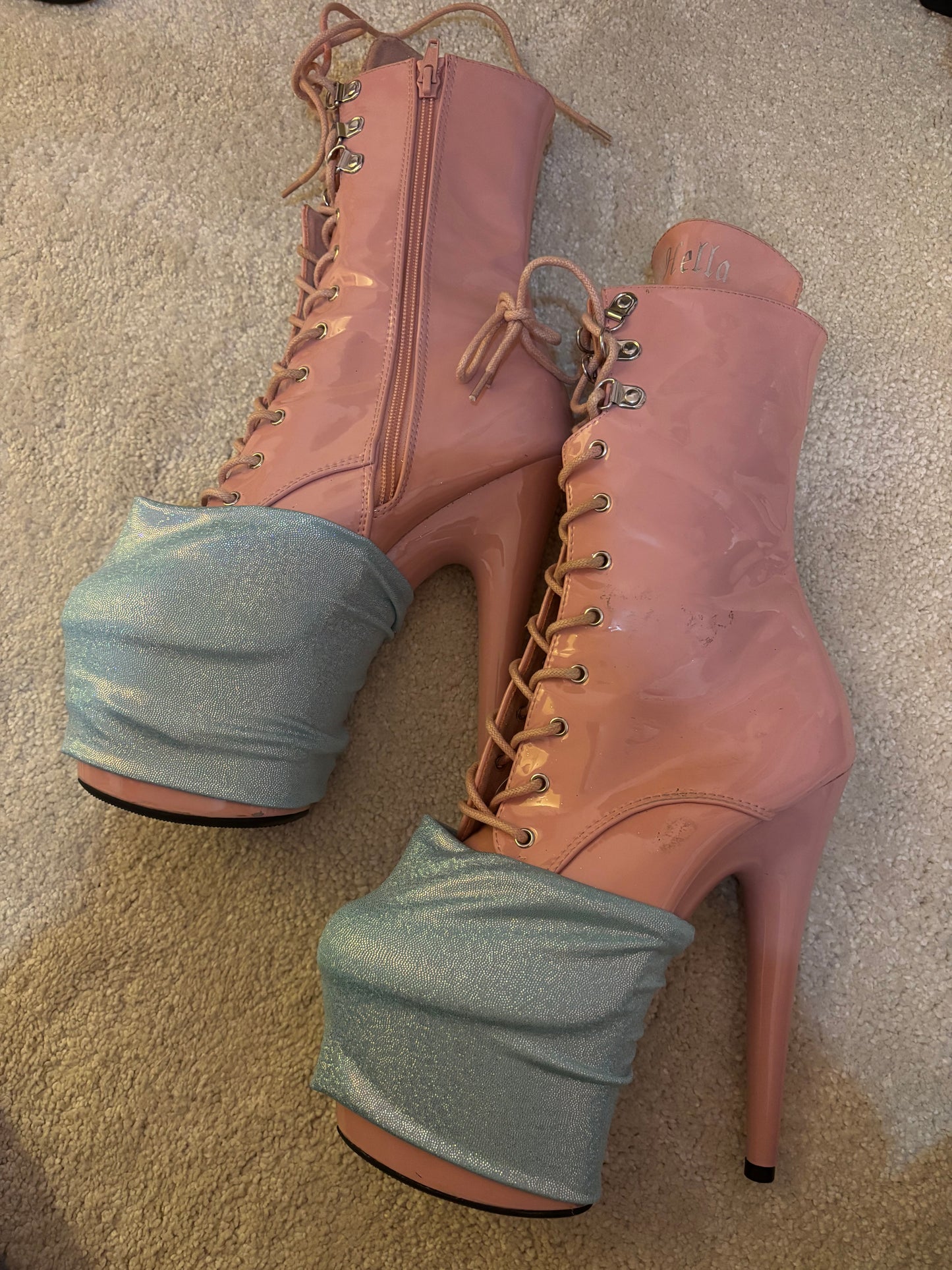Sparkly pole pleaser protectors / Shoe Covers